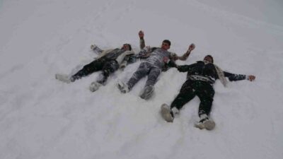 Son yıllarda ciddi kuraklığın yaşandığı Gaziantep’te gece saatlerinde başlayan ve