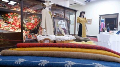 Erzurum ve çevresinde kadınların örtü olarak kullandığı ehram, büyük ölçüde