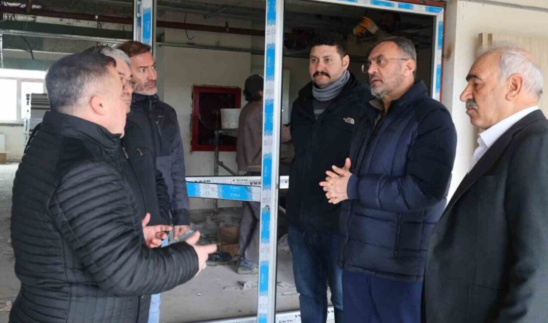 Gençlik ve Spor Bakanlığı Daire Başkanı Kablan, Bilecik’te devam eden