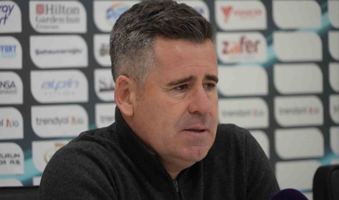 Çorum FK Teknik Direktörü Hüseyin Eroğlu, Erzurumspor FK maçının ardından,