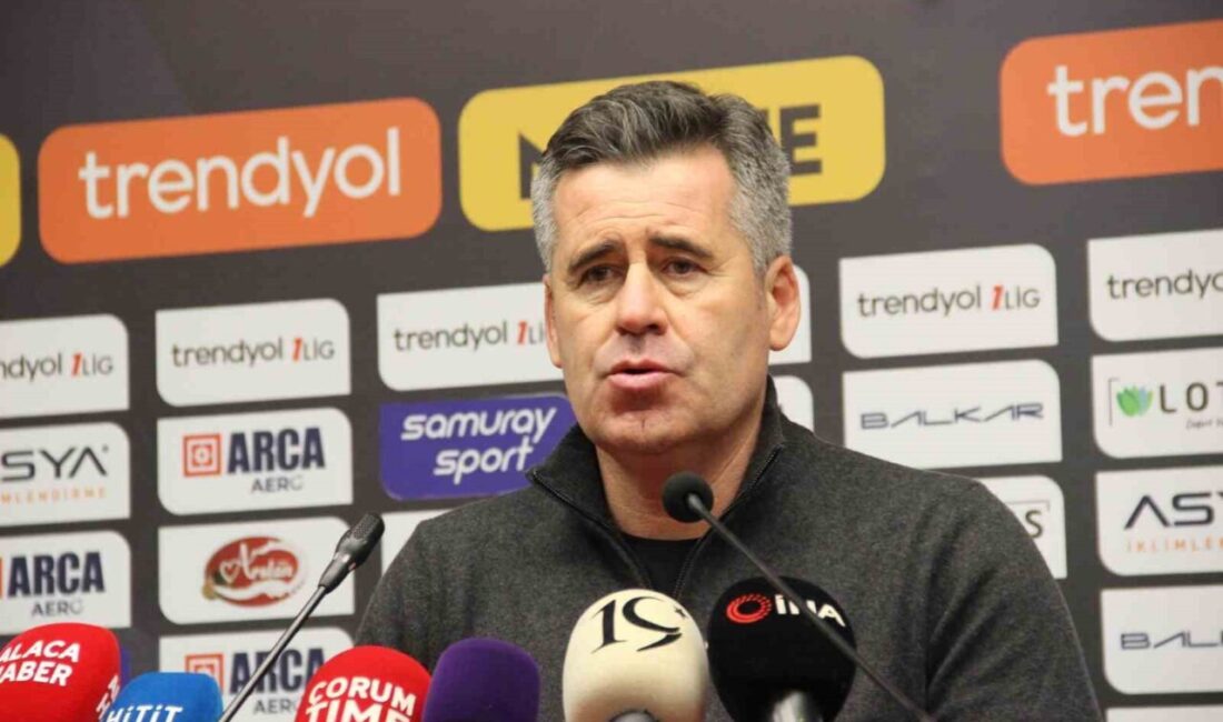 Çorum FK Teknik Direktörü Hüseyin Eroğlu, Sakaryaspor galibiyeti sonrası yaptığı