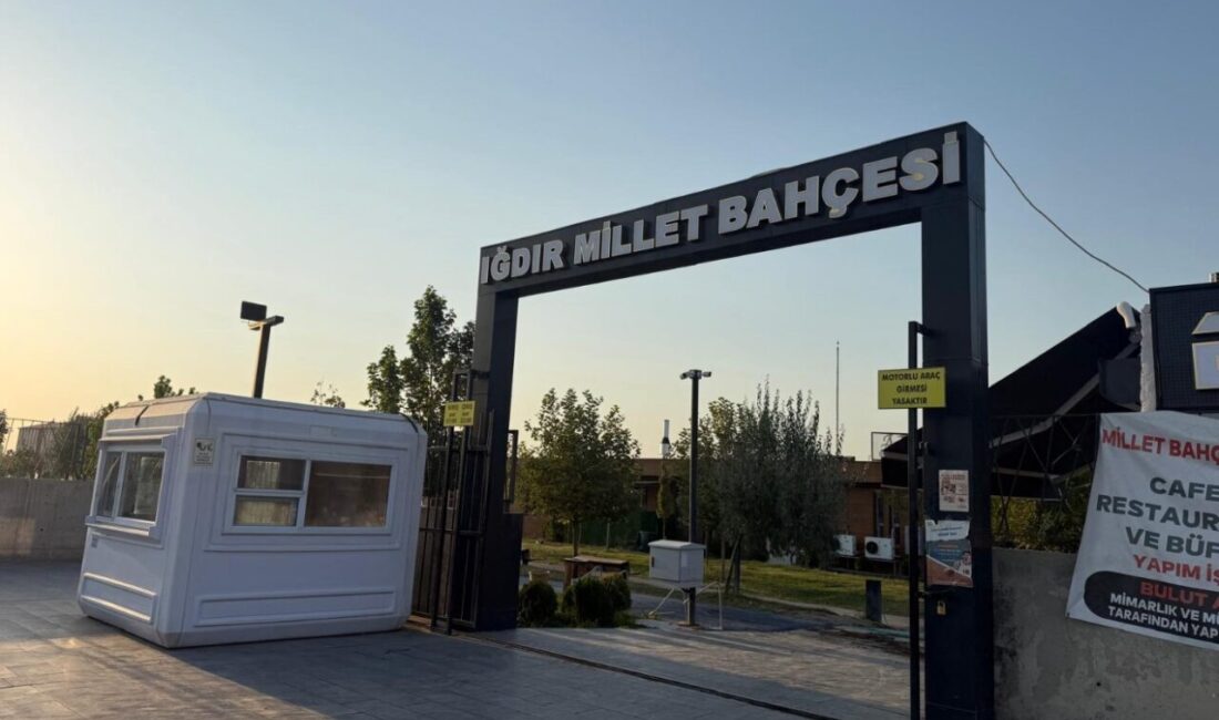 Iğdır İl Özel İdaresi tarafından Iğdır Millet Bahçesi için hazırlanan