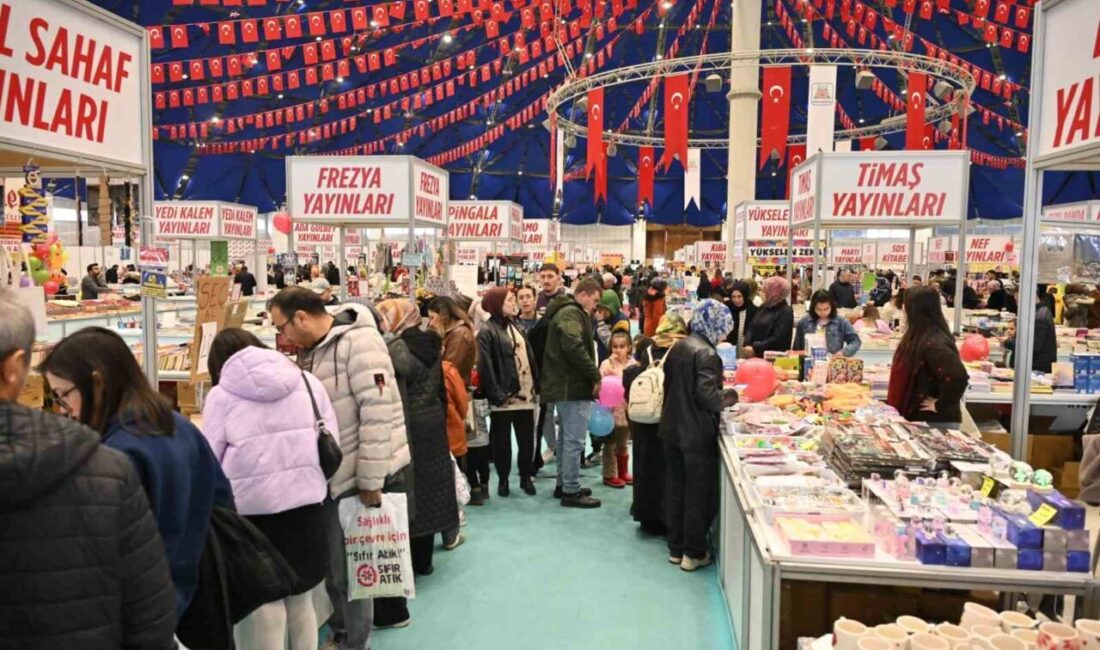 Isparta’da 8. Isparta Kitap Fuarı, 10 günlük kitap şöleninin ardından