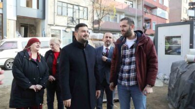 Kağıthane Belediyesi’nce yeniden inşa edilen Vasfi Çobanoğlu Okulu’nda çalışmalar aralıksız