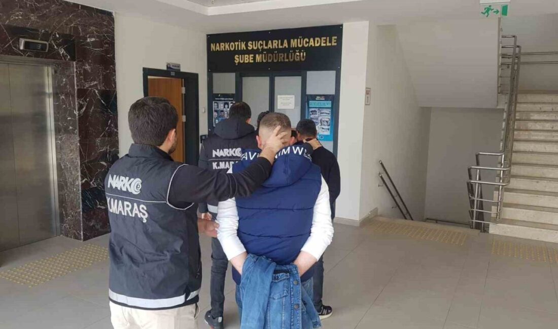 Kahramanmaraş polisi 13 bin 720 adet sentetik ecza ele geçirdi.