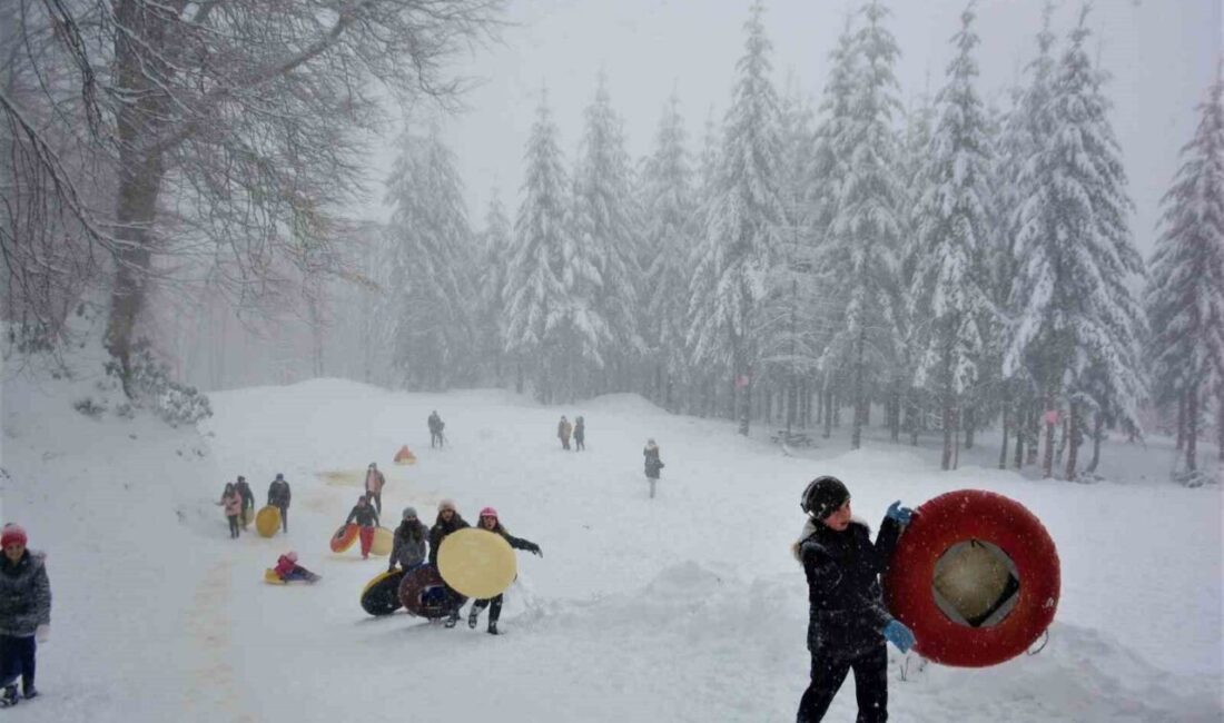 Düzce’de etkili olan kar ile birlikte sokaklar şenlendi ancak uzmanlar,