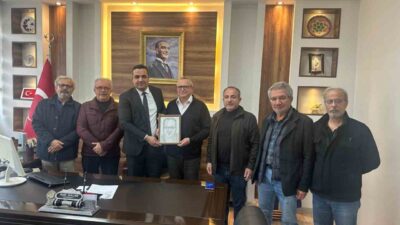 Sarıgöl Kültür ve Tabiat Varlıklarını Koruma Derneği’nin Kaymakam Halil Dalak’a