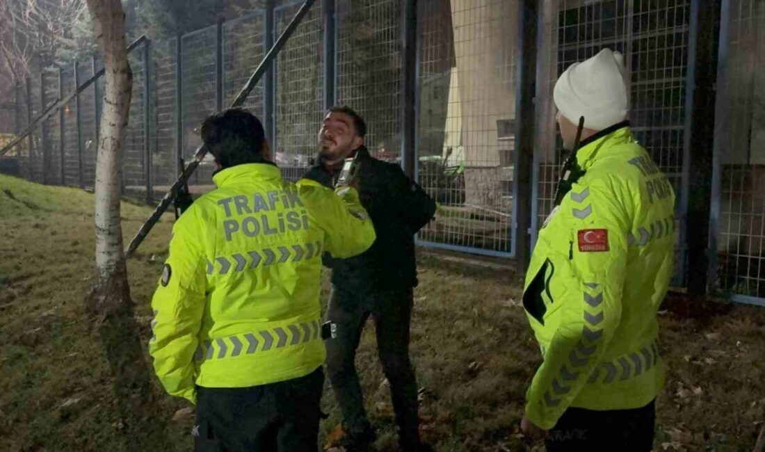 Kayseri’de polis ekiplerinin ‘dur’ ihtarına uymayarak, kaçan hem alkollü hem