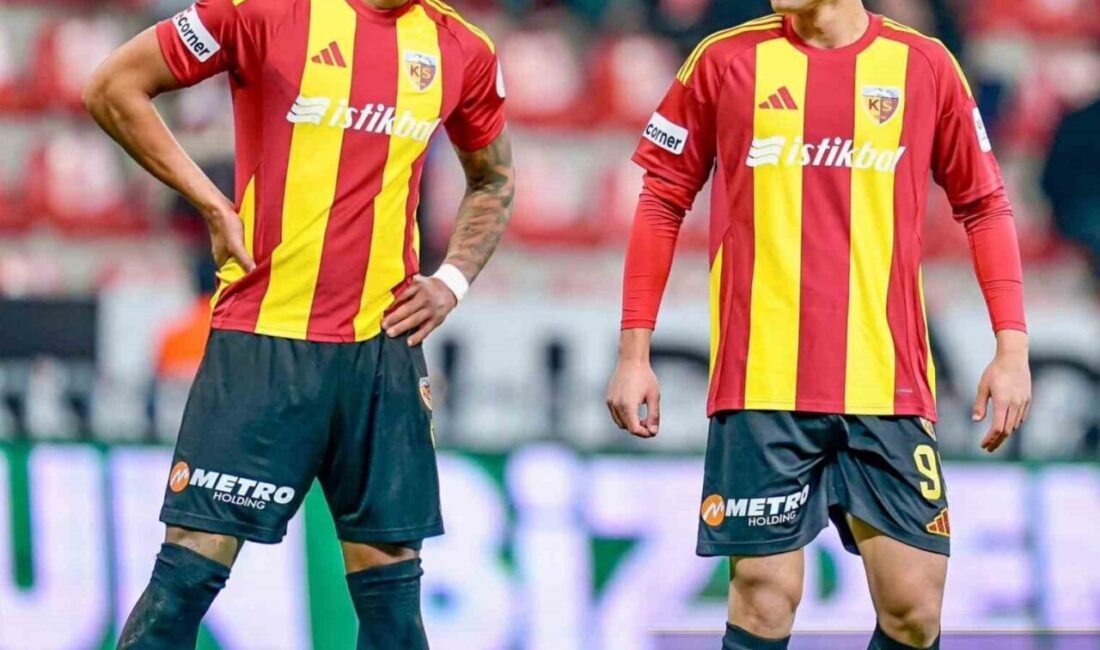 Süper Lig ekiplerinden Kayserispor, 17 hafta süren Süper Lig’in ilk