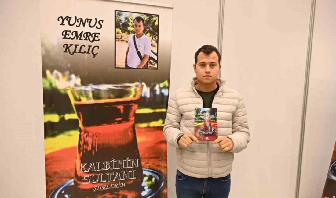 8. Isparta Kitap Fuarı’nda genç yazarlar da yerini aldı. Yazar