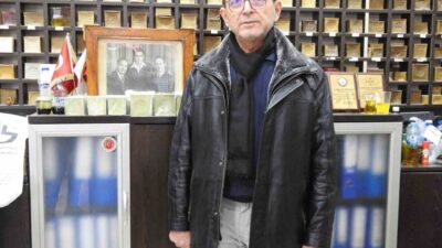 Kilis’te 4. kuşak olarak sabun üretimi yapan Mehmet Akil Teksabuncu,