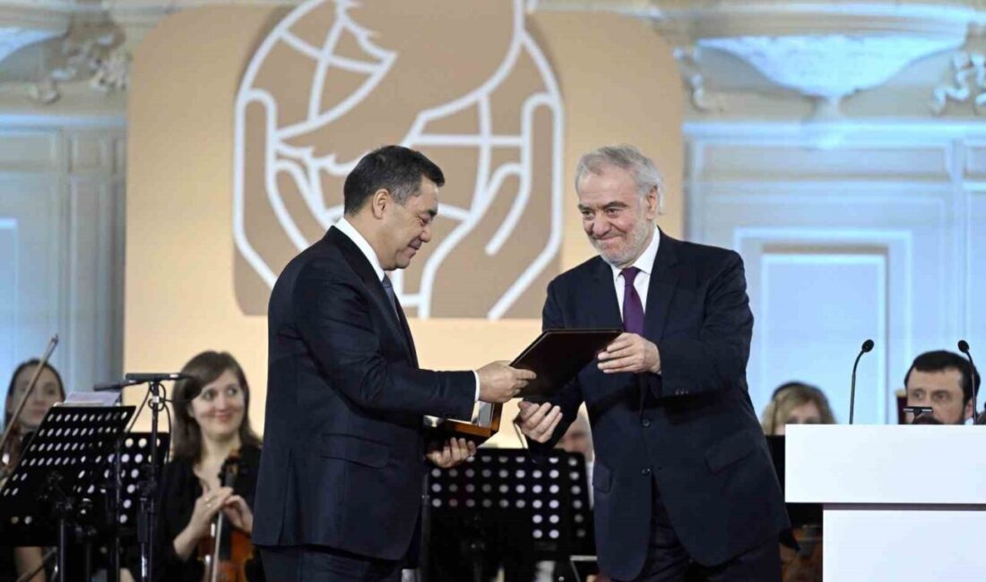 Rusya’nın St. Petersburg kentinde Devlet Başkanı Vladimir Putin’in katıldığı törende,