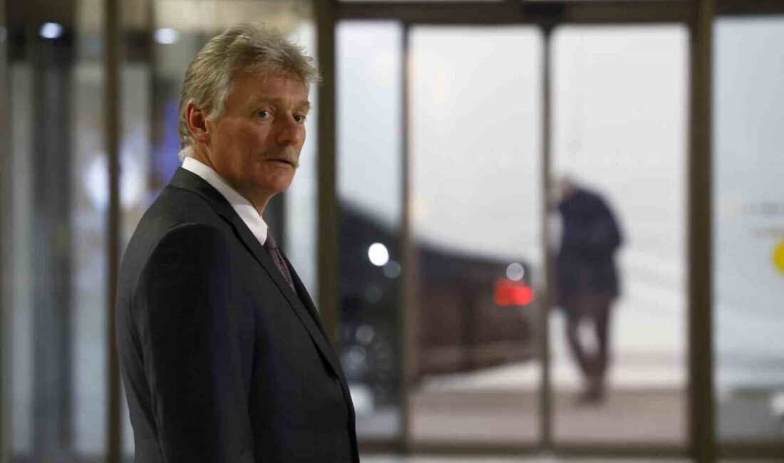 Kremlin Sarayı Sözcüsü Dmitriy Peskov, Rusya Devlet Başkanlığına ait resmi