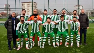 Kayseri Süper Amatör Küme maçında Kayseri Şekerspor, rakibi Amaratspor’u 6-0
