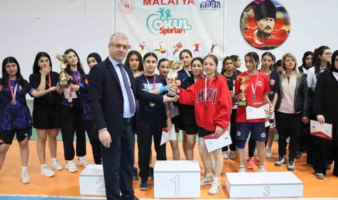 Malatya Gençlik ve Spor İl Müdürlüğü koordinasyonunda düzenlenen Okul Sporları