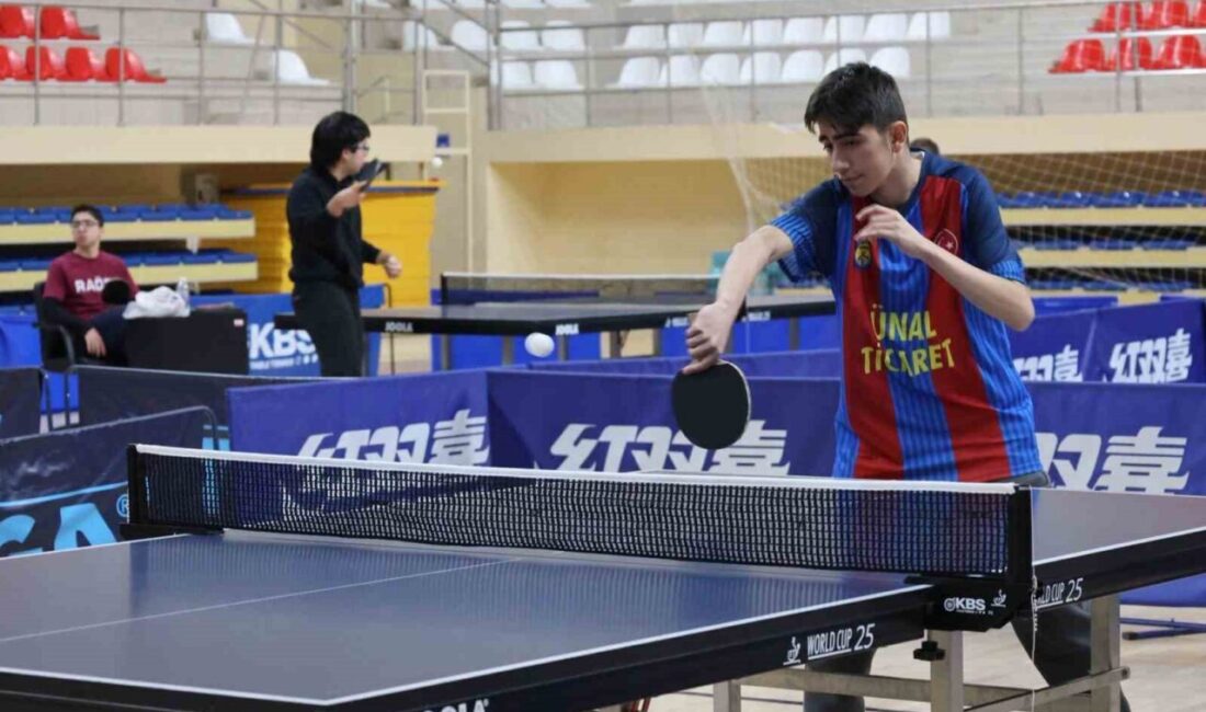 Bilecik’te Okul Spor Faaliyetleri kapsamında düzenlenen Masa Tenisi Gençler İl