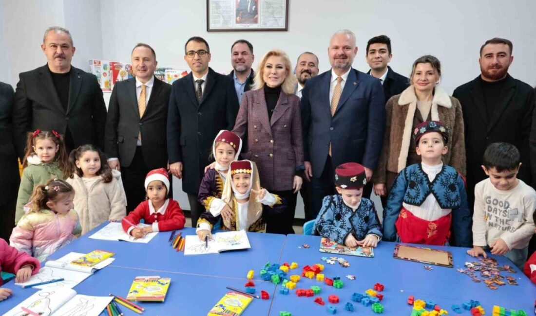 Menemen Belediyesi Seyrek Anaokulu düzenlenen törenle hizmete açıldı. 4 sınıf