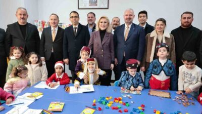 Menemen Belediyesi Seyrek Anaokulu düzenlenen törenle hizmete açıldı. 4 sınıf