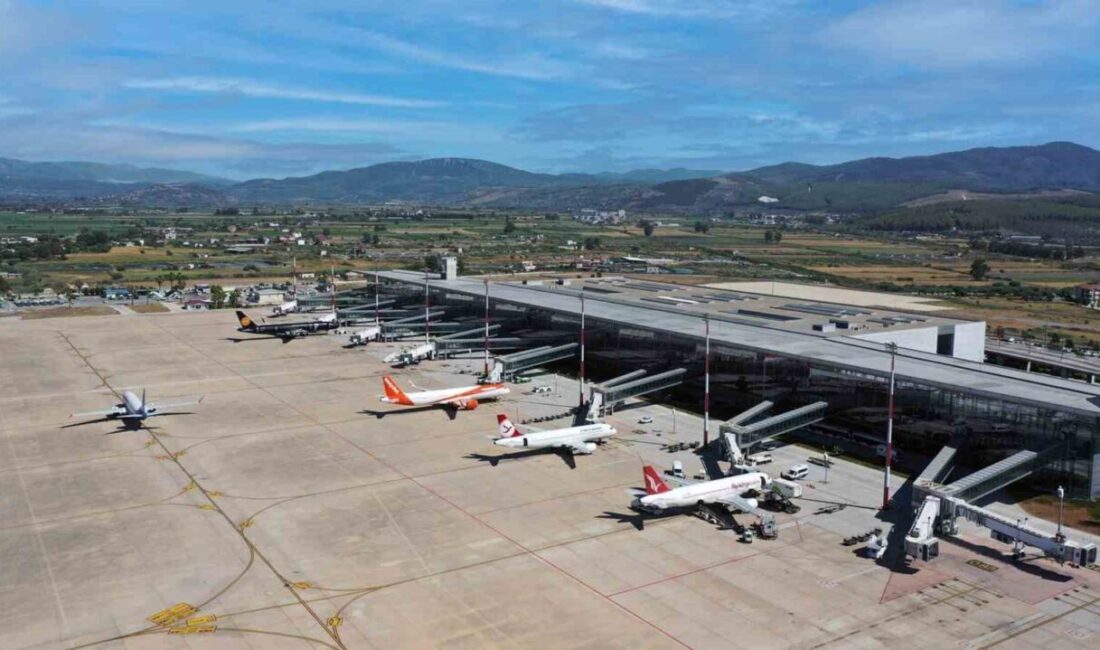 Devlet Hava Meydanları İşletmesinden yapılan açıklamada, Muğla’nın iki uluslararası havalimanı