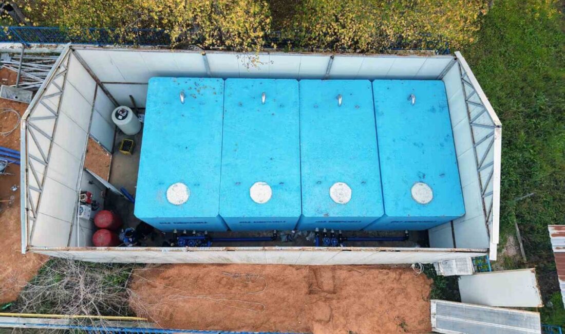 MUSKİ Genel Müdürlüğü, il genelinde yürüttüğü içme suyu depoları yenileme