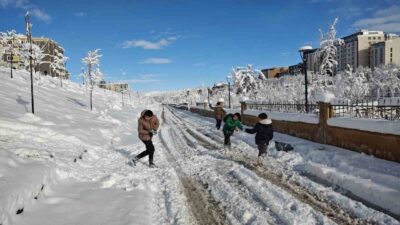 Muş’ta etkili olması beklenen kuvvetli kar yağışı ve buzlanma riski