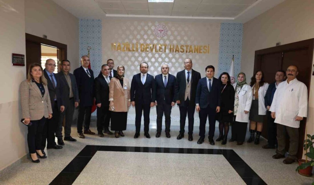 Aydın İl Sağlık Müdürü Dr. Eser Şenkul, saha çalışmaları kapsamında