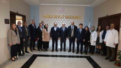 Aydın İl Sağlık Müdürü Dr. Eser Şenkul, saha çalışmaları kapsamında