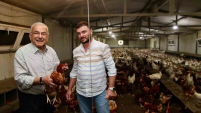 Ordu Yumurta Üreticileri Birliği Başkanı Celal Sezgi, Büyükşehir Belediyesi tarafından