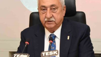 Türkiye Esnaf ve Sanatkârları Konfederasyonu (TESK) Genel Başkanı Bendevi Palandöken,