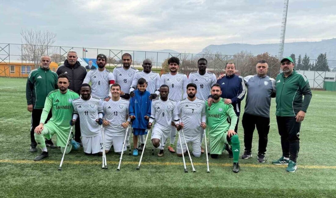 Şahinbey Ampute Futbol Takımı, deplasmanda İzmir Büyükşehir Belediye Spor Kulübü