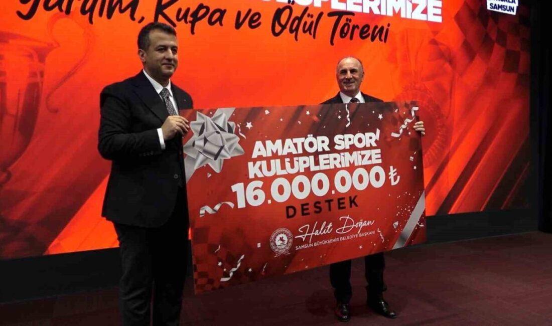 Samsun Büyükşehir Belediye Başkanı Halit Doğan, şehir genelinde faaliyet gösteren