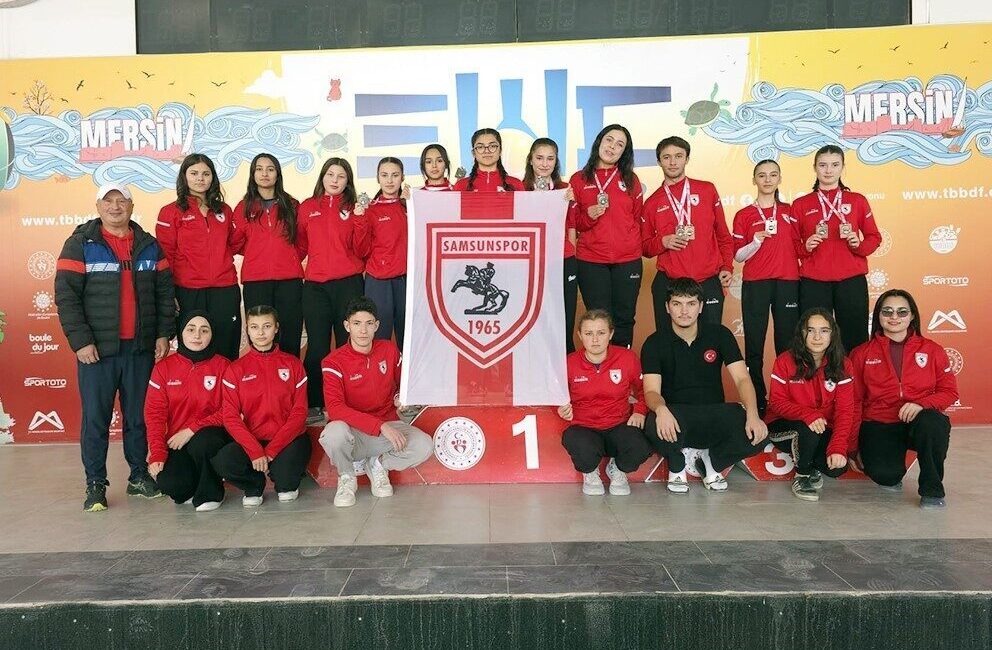 SAMSUN (İHA) – Samsunspor Bocce Takımı sporcuları, Volo Türkiye Şampiyonası’nda