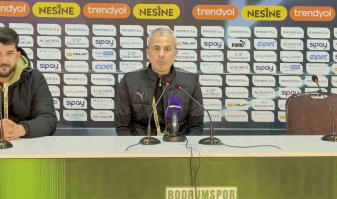 Bodrum FK Teknik Sorumlusu Sefer Yılmaz, Amed Sportif Faaliyetler maçıyla