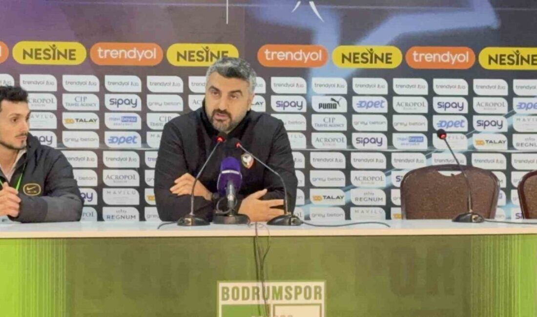 Amed Sportif Faaliyetler Teknik Direktörü Sinan Kaloğlu, Bodrum deplasmanından alınan