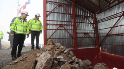 Sivas Belediyesi tarafından yapılan kentin en büyük taş kırma ve