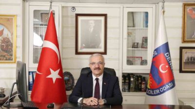 Denizli Şoförler ve Otomobilciler Esnaf Odası Başkanı Köksal Semerci, üyelere