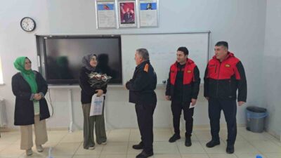 Sorgun Belediyesi İtfaiye Müdürlüğü ekipleri, geçtiğimiz hafta kendilerine mektup yazan