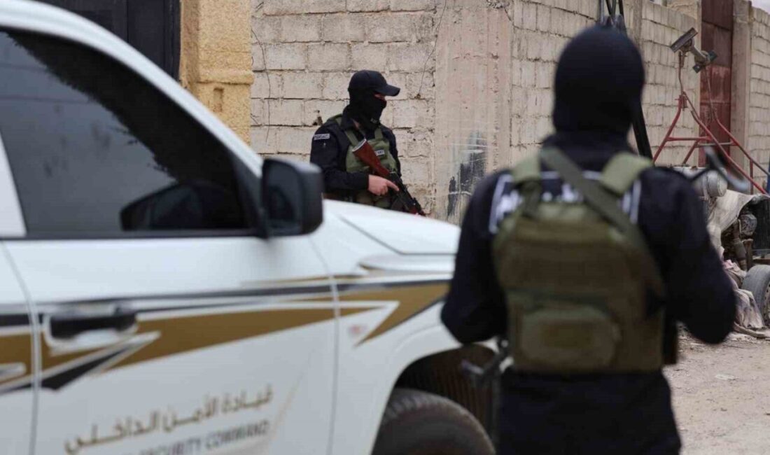 Suriye’nin Şam kırsalı bölgesinde emniyet güçleri tarafından düzenlenen operasyonda, terör