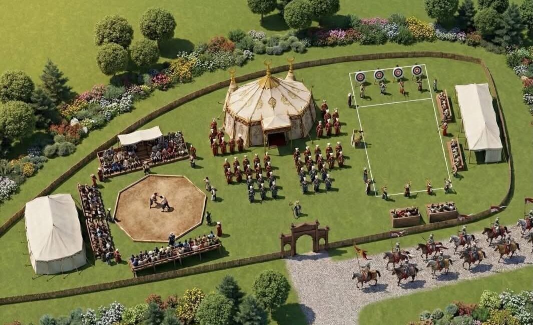 Edirne’de yıldırım ile Gazimihal köprüsü arasında bulunan alanda yer alan