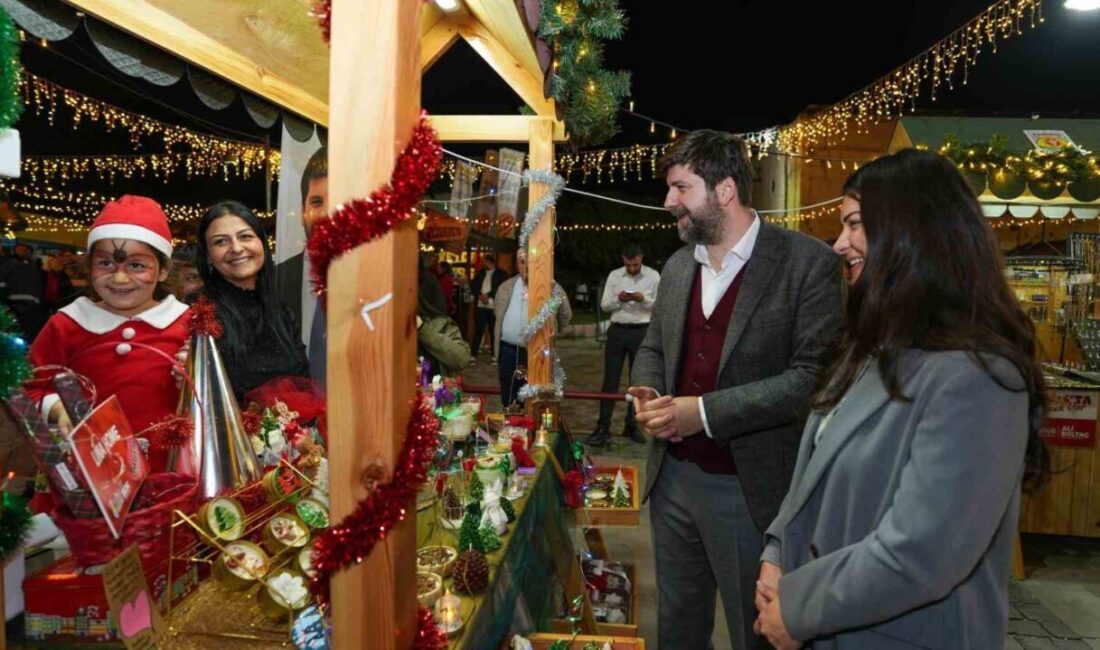 Tarsus Belediyesi tarafından yeni yıl coşkusunu kentin dört bir yanına