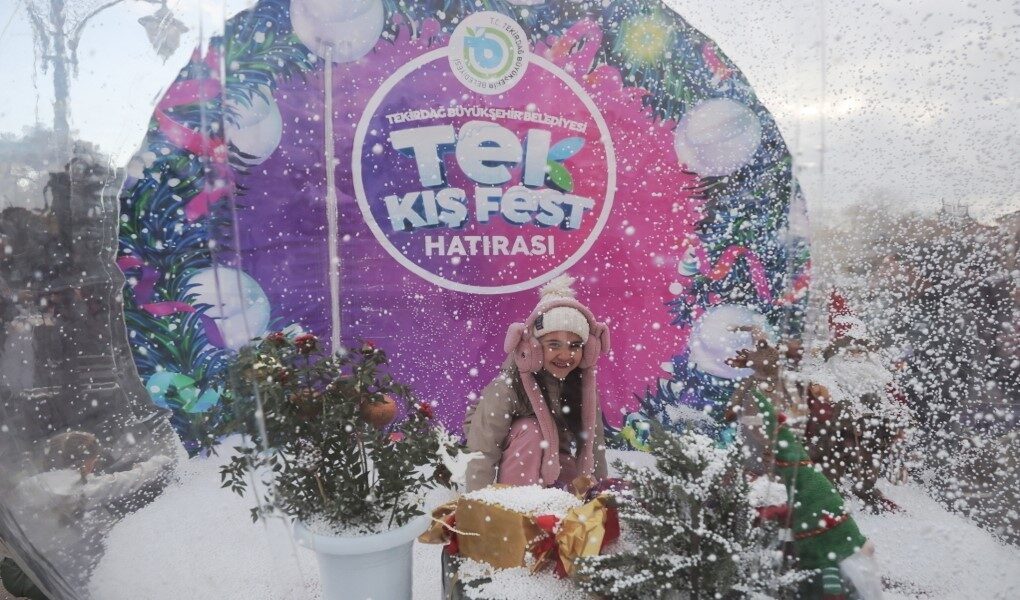 Tekirdağ’da bu yıl ilk kez düzenlenen TEK Kış Fest, 3’üncü