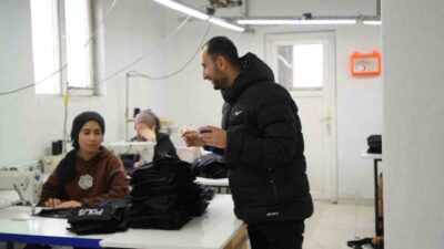 Metropoldeki yaşamını bırakarak Muş’un Kırköy beldesine dönen genç girişimci İsmail