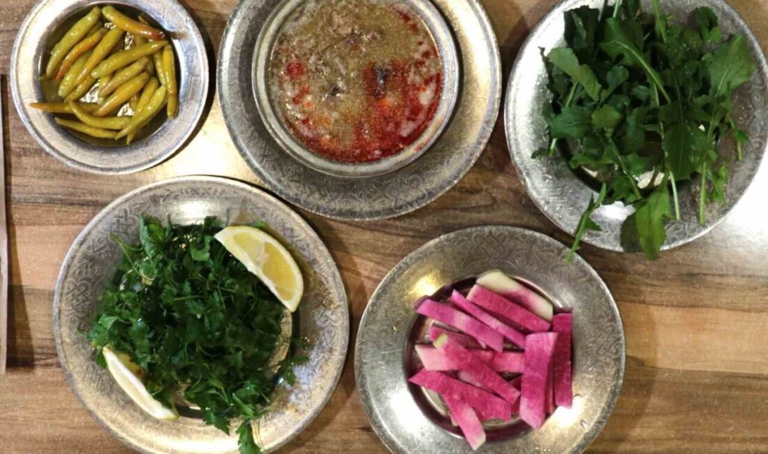 Soğuk havaların etkisini artırmasıyla birlikte, Kahramanmaraş’a özgü Maraş kelle paça,