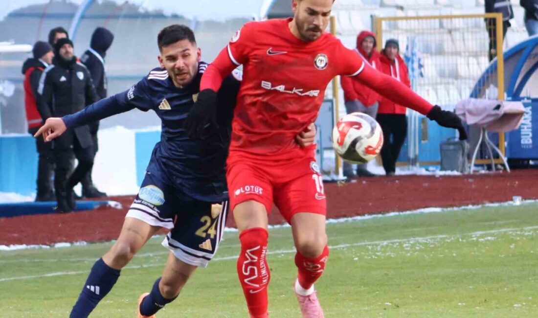 Trendyol 1. Lig’de 19. hafta karşılaşmasında Erzurumspor FK sahasında karşılaştığı