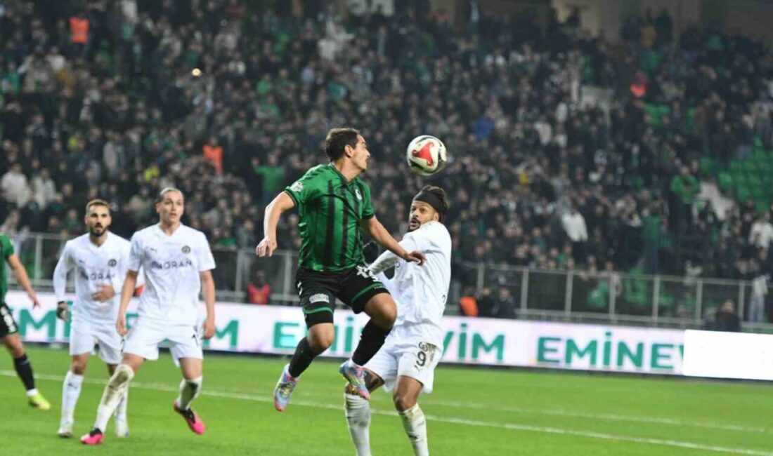 Trendyol 1. Lig’in 19. haftasında Sakaryaspor, konuk ettiği Manisa Futbol