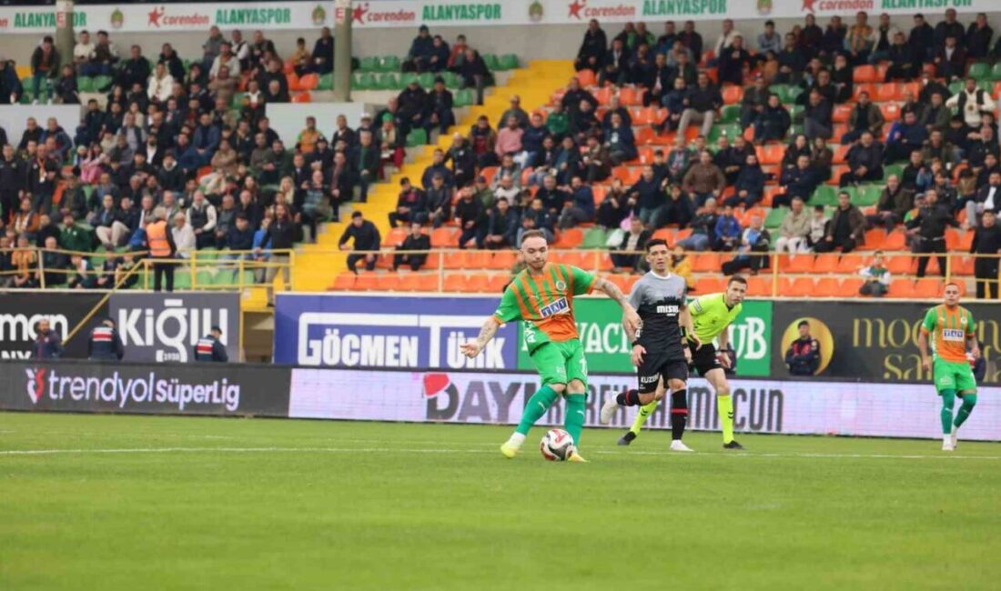 Trendyol Süper Lig’in 17. haftasında Corendon Alanyaspor, sahasında karşılaştığı Fatih