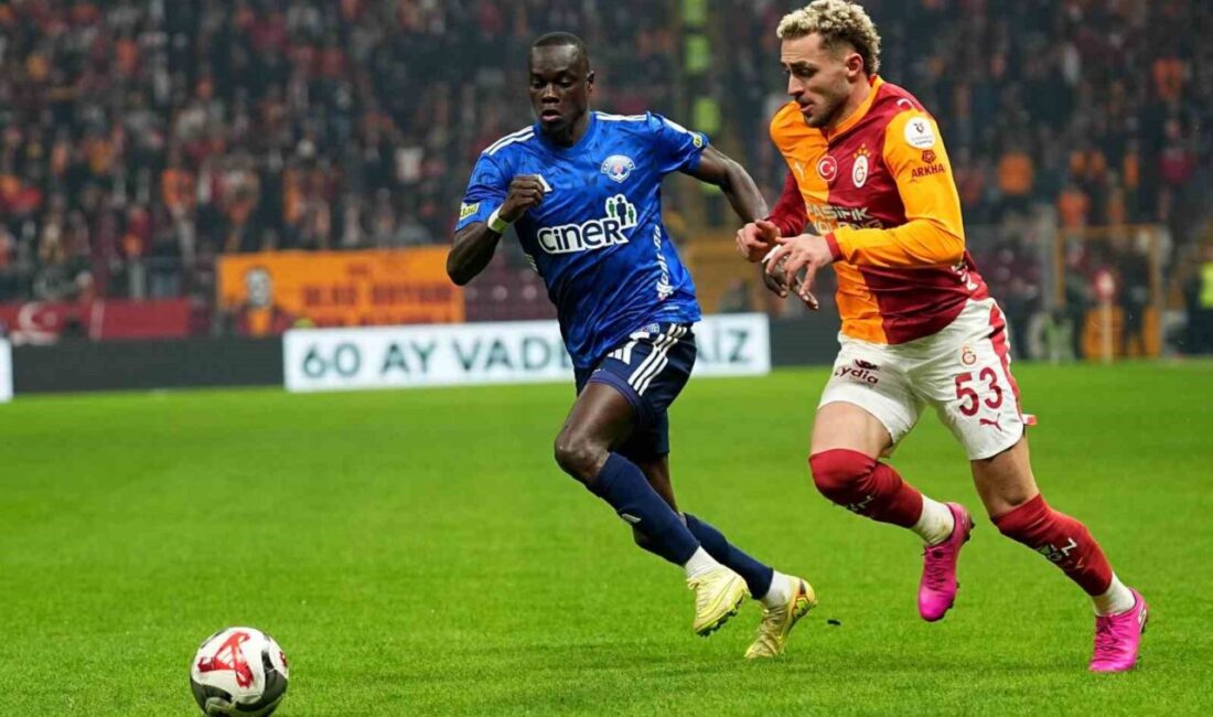 Trendyol Süper Lig’in 17. haftasında Galatasaray, konuk ettiği Kasımpaşa’yı 3-0
