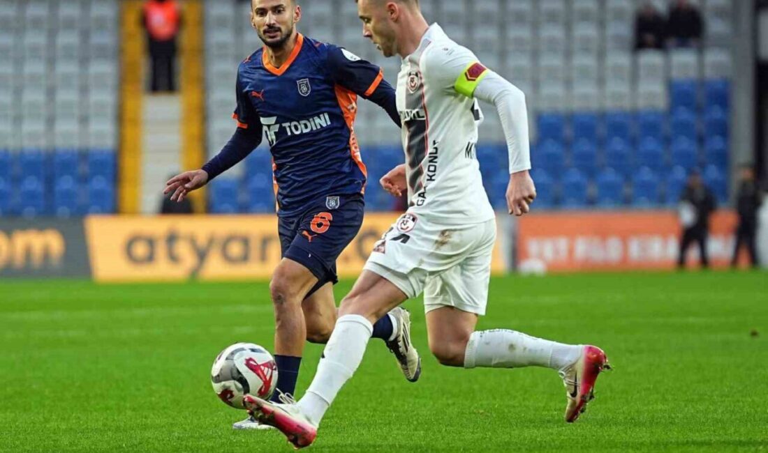 Trendyol Süper Lig’in 17. haftasında RAMS Başakşehir, sahasında Gaziantep FK