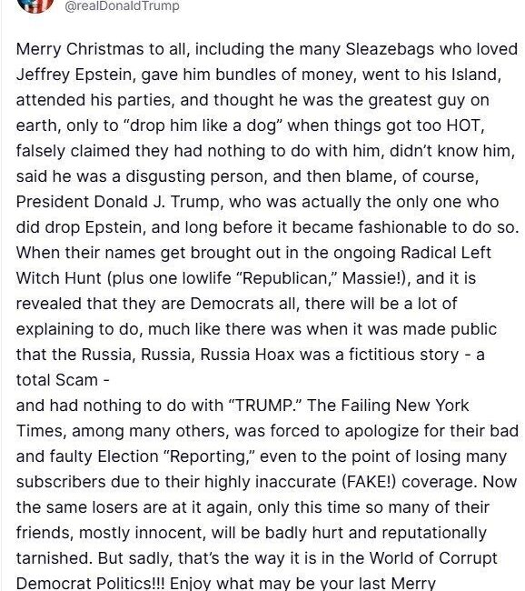 ABD Başkanı Donald Trump, Epstein belgeleri üzerinden yürütülen tartışmaların radikal