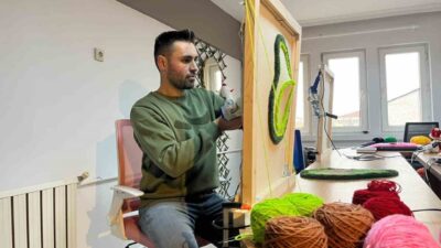 Eskişehir’de yaşayan 32 yaşındaki girişimci bütün birikimi ile açtığı tufting